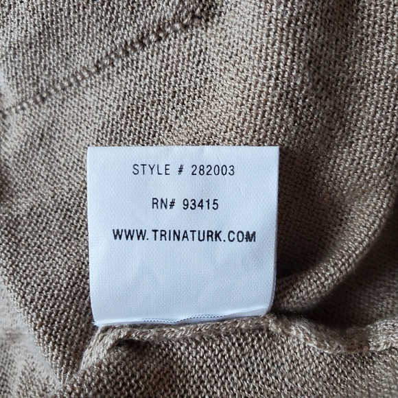 💓SOLD💓Trina Turk Silk Hood Pocket Kangaroo - Picture 5 of 11